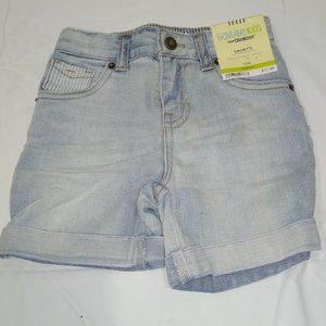 OshKosh B'gosh Toddler Girls Jean Shorts - 12M New With Tags